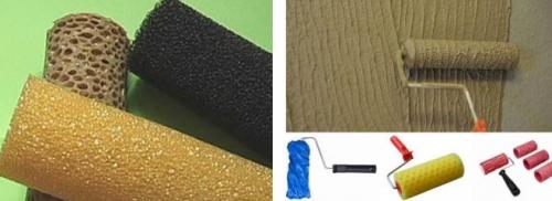 Как сделать валик для покраски из поролона. Виды валиков