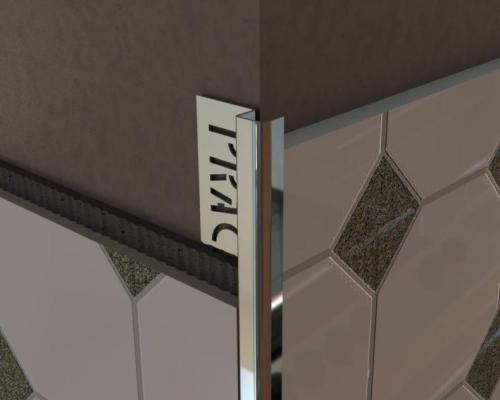 Алюминиевые или пластиковые уголки для керамической плитки. Уголки для плитки (бордюры): 200 фото-идей оформления в ванной и на кухне наружным или внутренним профилем при укладке плитки