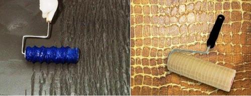 Фактурная штукатурка своими руками для стен. Инструменты для работы с рельефной штукатуркой 04