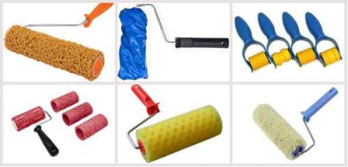 Валик для декоративной штукатурки. Структурные валики для декоративной штукатурки