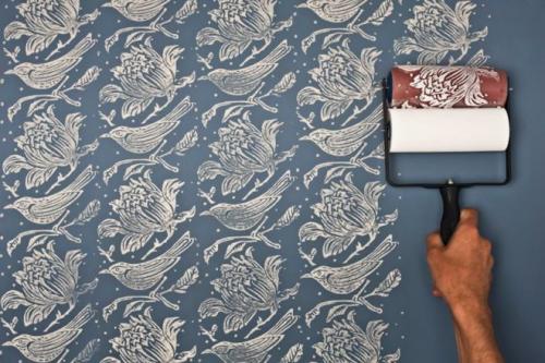 Фактурный валик своими руками. Материалы валиков для декоративной обработки стен