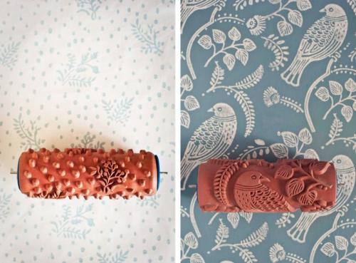 Фактурный валик под камень своими руками. Валик под камень своими руками