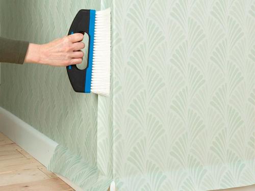 Особенности поклейки метровыми обоями. Особенности флизелиновых обоев 07